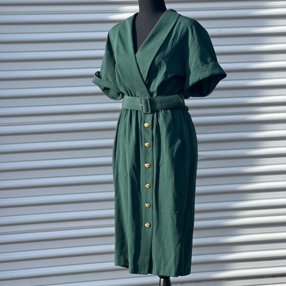 Vintage Green dress size 10